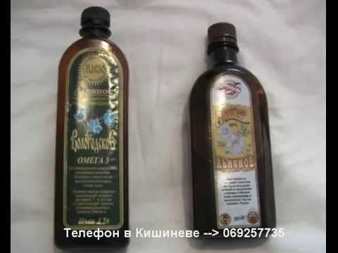 Льняное масло холодного отжима нерафинированное в Кишиневе