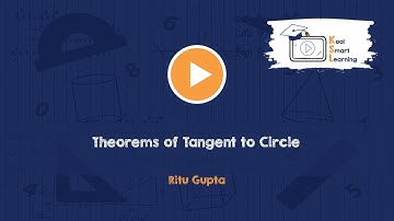 Theorems of Tangent to Circle