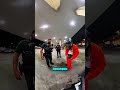 байкер в необычном костюме на хэллоуин.