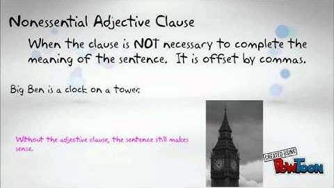 G4 Clauses: Essential and Nonessential Clauses