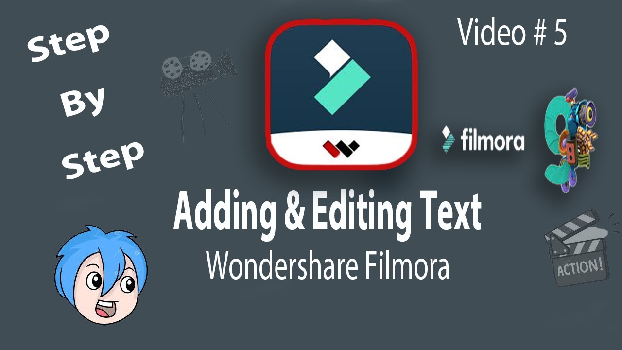 How to Add Text in Filmora 9 | Wondershare filmora text tool | Filmora ...