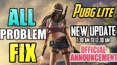 PUBG LITE V0.12.0 MATCHMAKING PROBLEM FIXED SEE VIDEO AND NOW PLAY