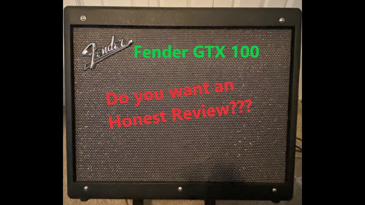 Fender Mustang GTX100 Review YouTube