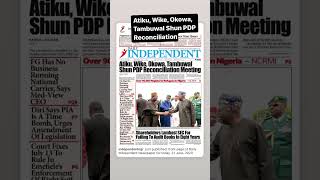 Atiku, Wike, Okowa, Tambuwal Shun PDP Reconciliation Meeting