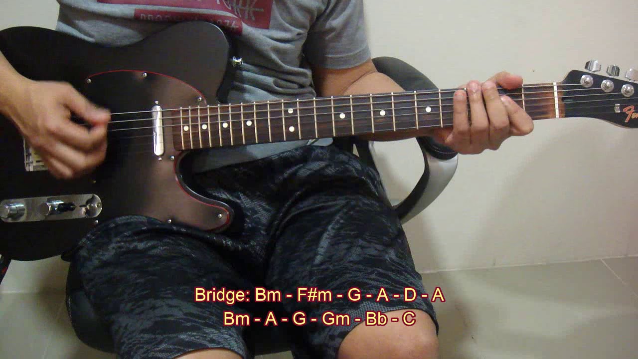 Trip to Jerusalem the eraserheads (Guitar Tutorial with Tabs) YouTube