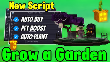 Grow a Garden Script (Nat Hub) | Auto Farm + Pet Boost + Auto Plant | Roblox Script