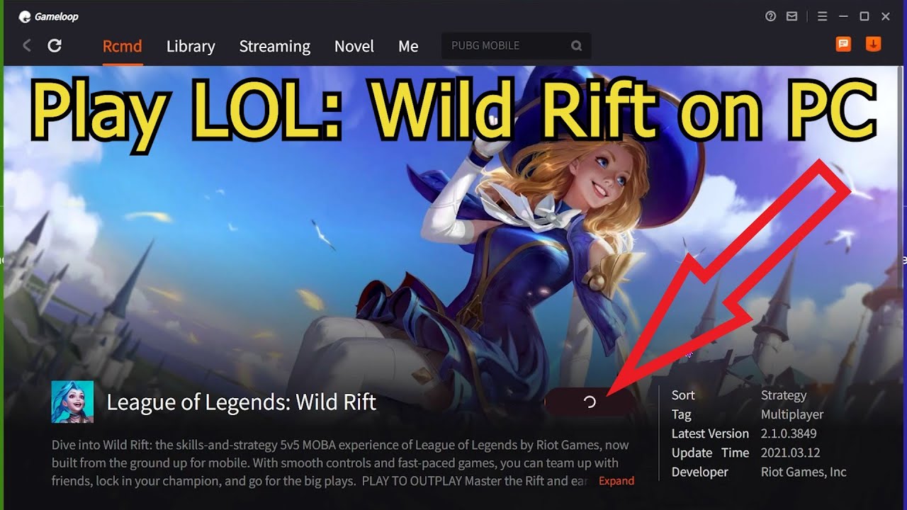 League of Legends: Wild rift - LOL Mobile on Gameloop : Gameloop.mobi :  Free Download, Borrow, and Streaming : Internet Archive