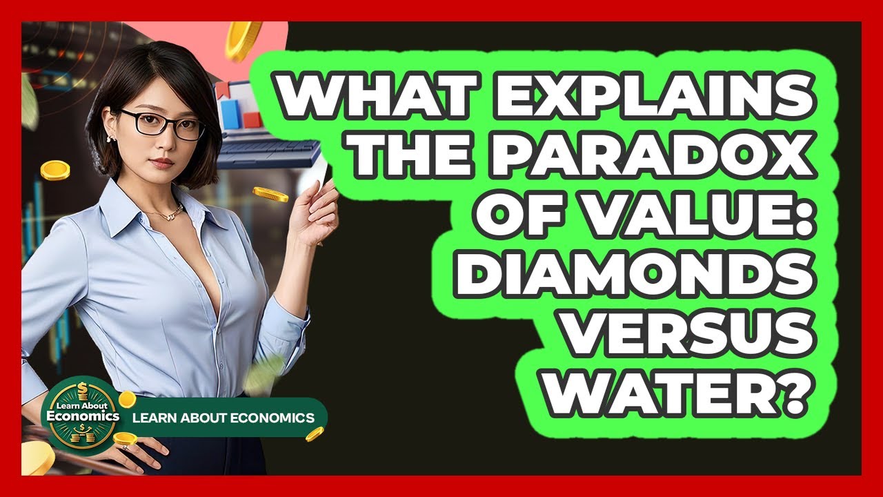 What Explains The Paradox Of Value: Diamonds Versus Water? - Learn About Economics