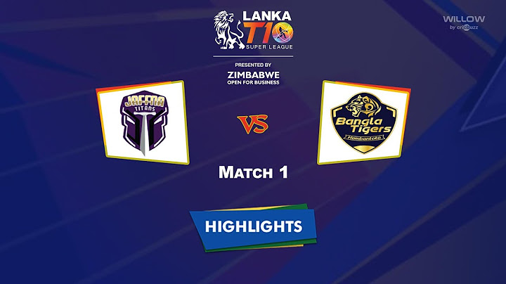 Highlights: 1st Match, Jaffna Titans vs Hambantota Bangla Tigers | 1st Match - JT vs HBT