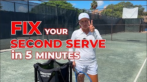 Fix Your Second Serve in 5mins