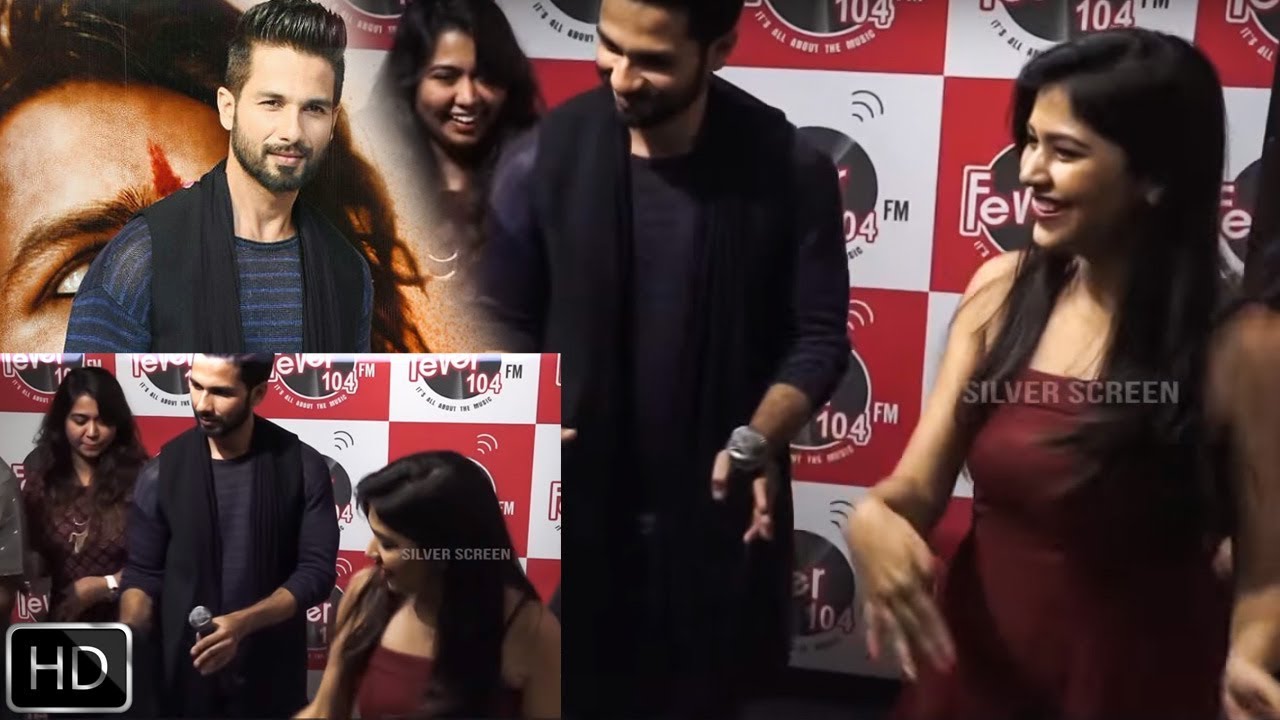 Shahid kapoor Promoting Padmavati | Radio Station Fever 104 FM | Bollywood Events