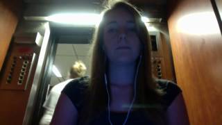 Breaking Social Norms- Sitting Backward in an Elevator