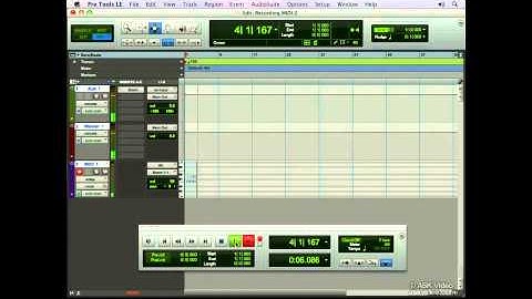 Pro Tools 8 501: Working with Pro Tools 8 - Level 1 - 18. Recording MIDI 2