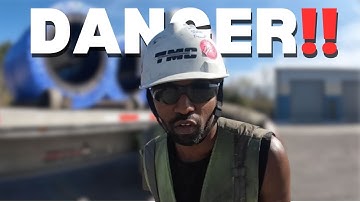 #TMC Flatbed Securement | Dangerous Wire Coils ⚙️⚙️⚙️