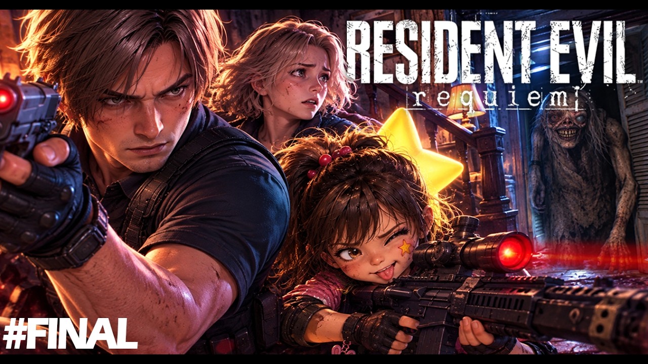 ¿La batalla final de Leon Kennedy? ||  Mi primera vez jugando Resident Evil Requiem #4