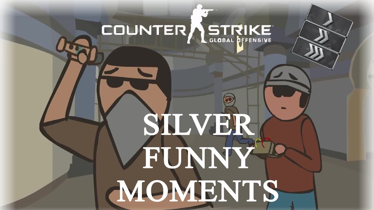 CS:GO SILVER FUNNY MOMENTS - CS COMPETITIVE #12 - YouTube