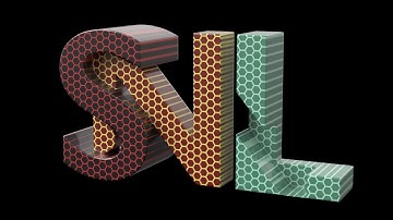 MODO 11 ~ Typography Procedural Hard Surface Modeling Experiment - (no audio)