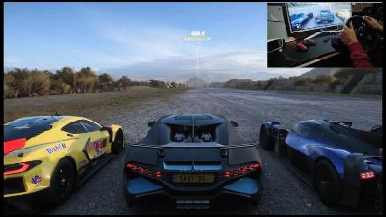 BUGGATI FORZA HORIZON 5 GAMEPLAY WITH LOGITECH G92 PART 2 