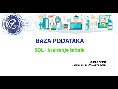 Video: Kako Odabrati Bazu Podataka