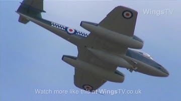 Gloster Meteor Amazing jet sound!