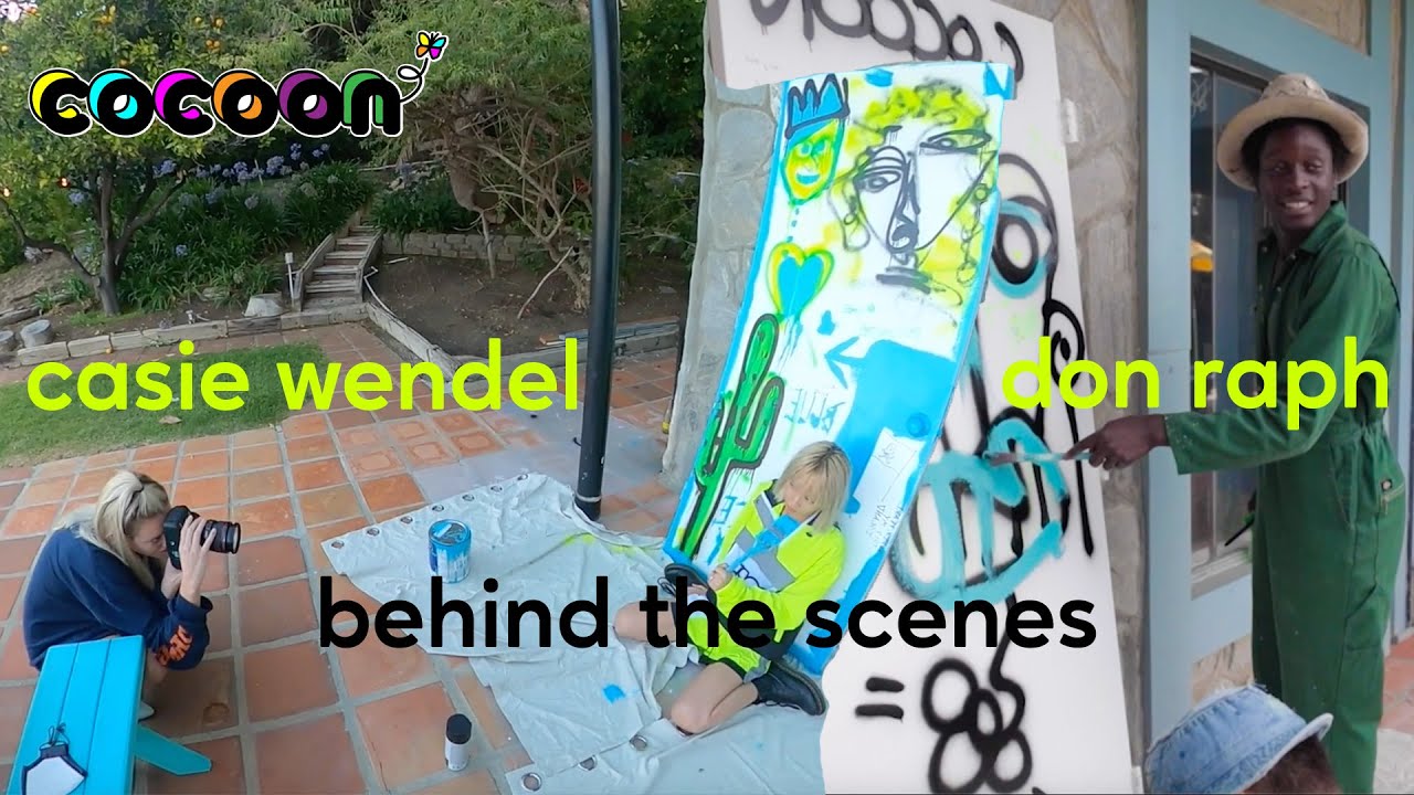 Making DOPE ART at Cocoon w/ Casie Wendel & Don Raph