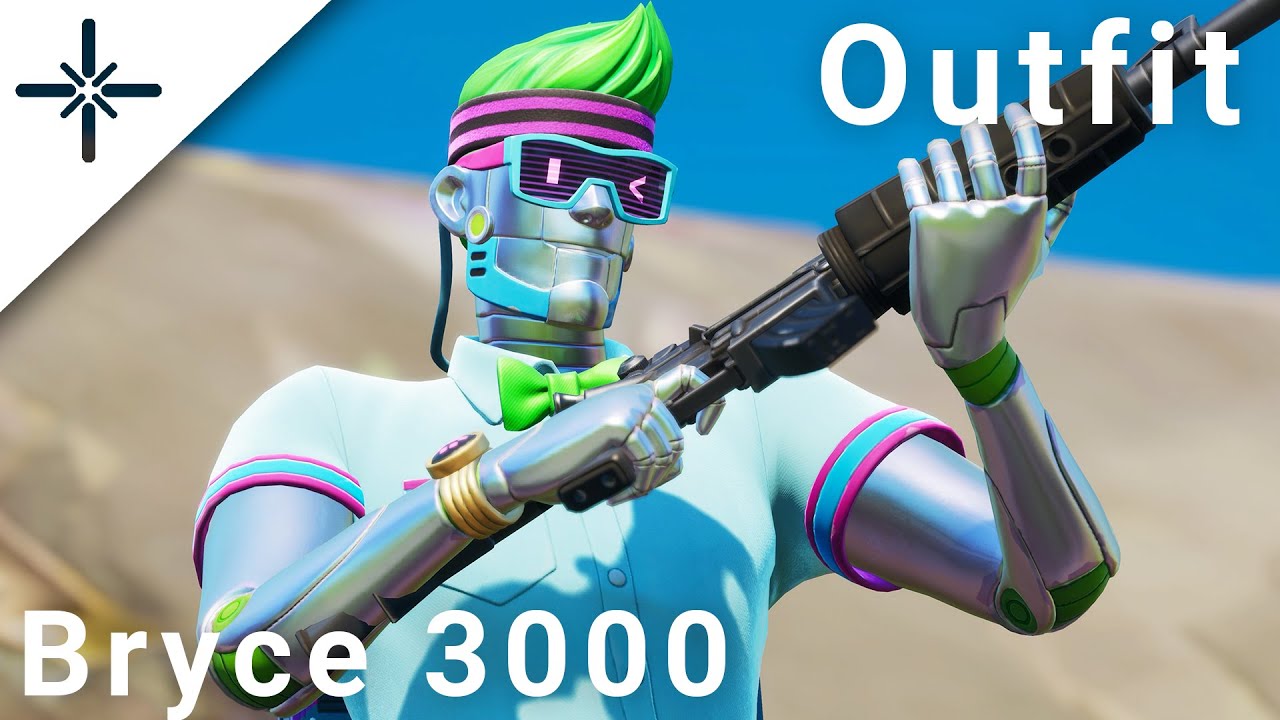 LEAKED "Bryce 3000" Fortnite Skin Gameplay (with Boombox 3000 Back