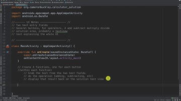 [Android 014] Creating a Calculator App: Writing Pseudo-code and Linking Elements in Android Studio