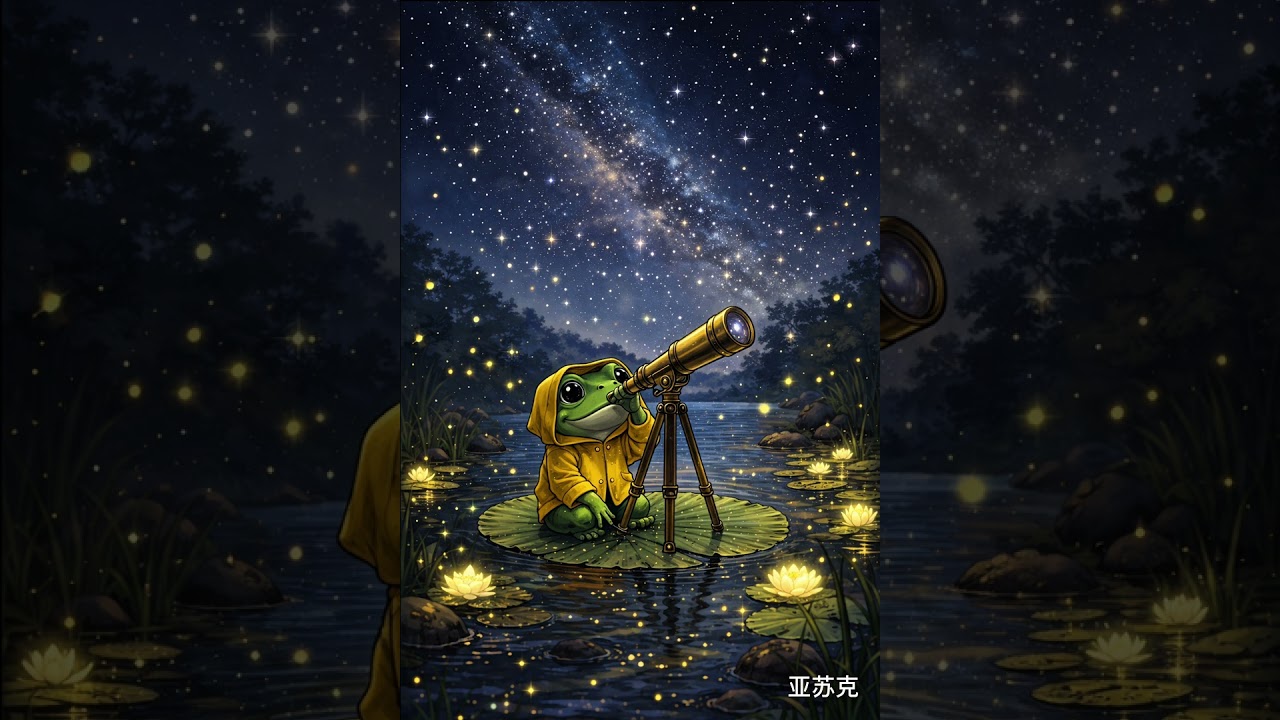 The Frog and the Stars: A Journey Inward | Chinese Meditative Story Language: Chinese (Mandarin) 中文