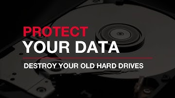 Protect Your Data by Destroying Your Old Hard Drives