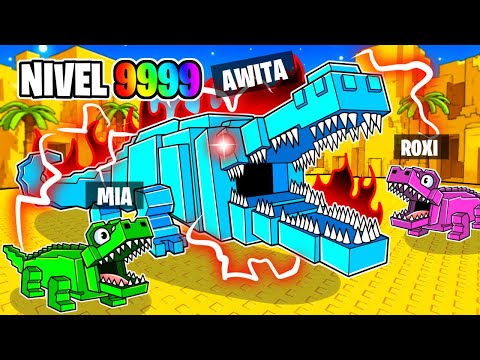 Evolucione hasta el COCODRILO de MÁXIMO NIVEL en Roblox Morph Up!
