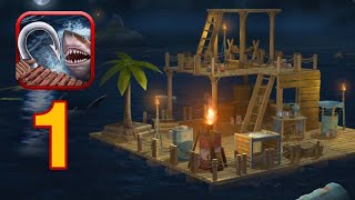 Survival on Raft: Ocean Nomad Part 1 - Android Gameplay Walkthrough screenshot 1