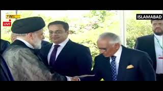 Iranian president Raisi given guard of honour at PM House