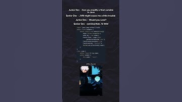 Advanced Java - Modify final variable| Insane Coding Tips and Tricks| #coding #programming #cse