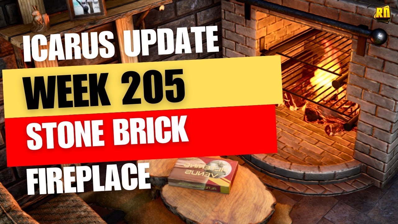 Обновление ICARUS: камин из каменного кирпича! Обновление Icarus