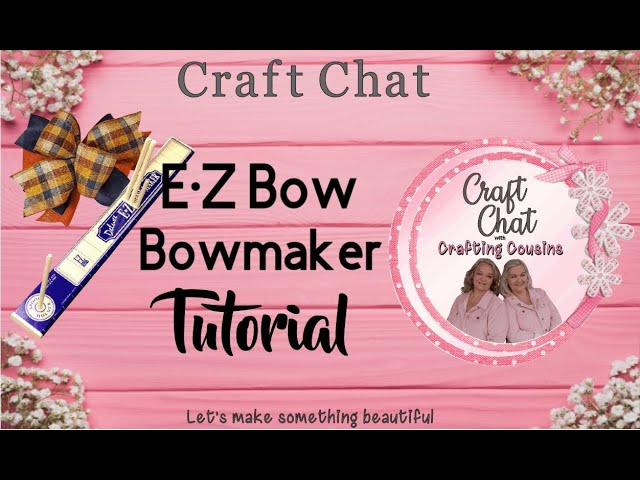 Single Ribbon Bow Tutorial Using the EZ Bowmaker — Trendy Tree