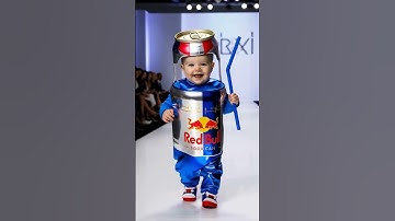 Baby Fashion Show: Burger King & Red Bull Runway Moments 👑👶
