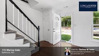 Sale: 3 Beds - 1 Bath - 1516 sq ft - Baltimore - MD [$240,000] MLS #: MDBC2154972