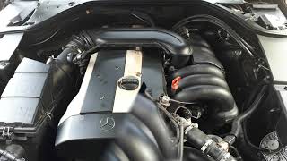 Заправка кондиционера, чистка дроссельной заслонки на Mercedes W140