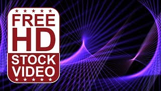 Free Stock Videos – abstract animated blue light rays intersecting moving spinning 2D