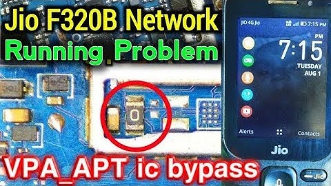 Jio F320B Network Running Problem Solution / Lyf Jio Network Problem!