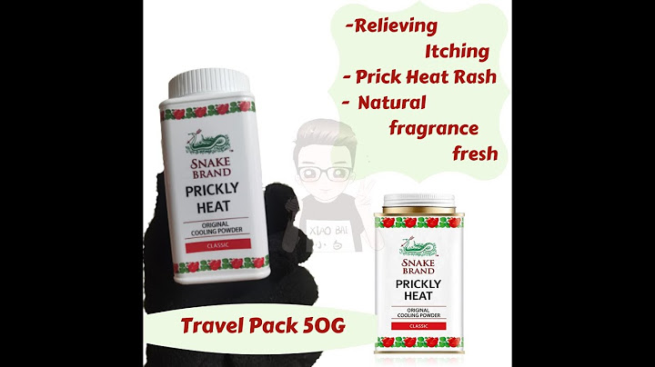 Snake brand prickly heat là gì năm 2024