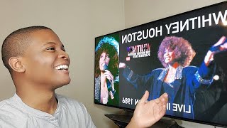 Whitney Houston  'Saving All My Love For You' Live In London 1986 (REACTION)