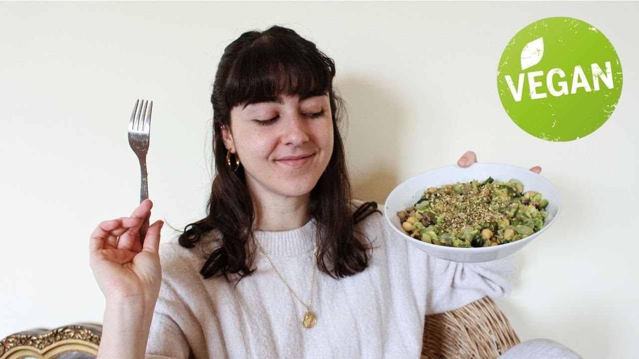 Qué como [y cocino] en un día siendo vegana 🌱  FÁCIL Y DELICIOSO
