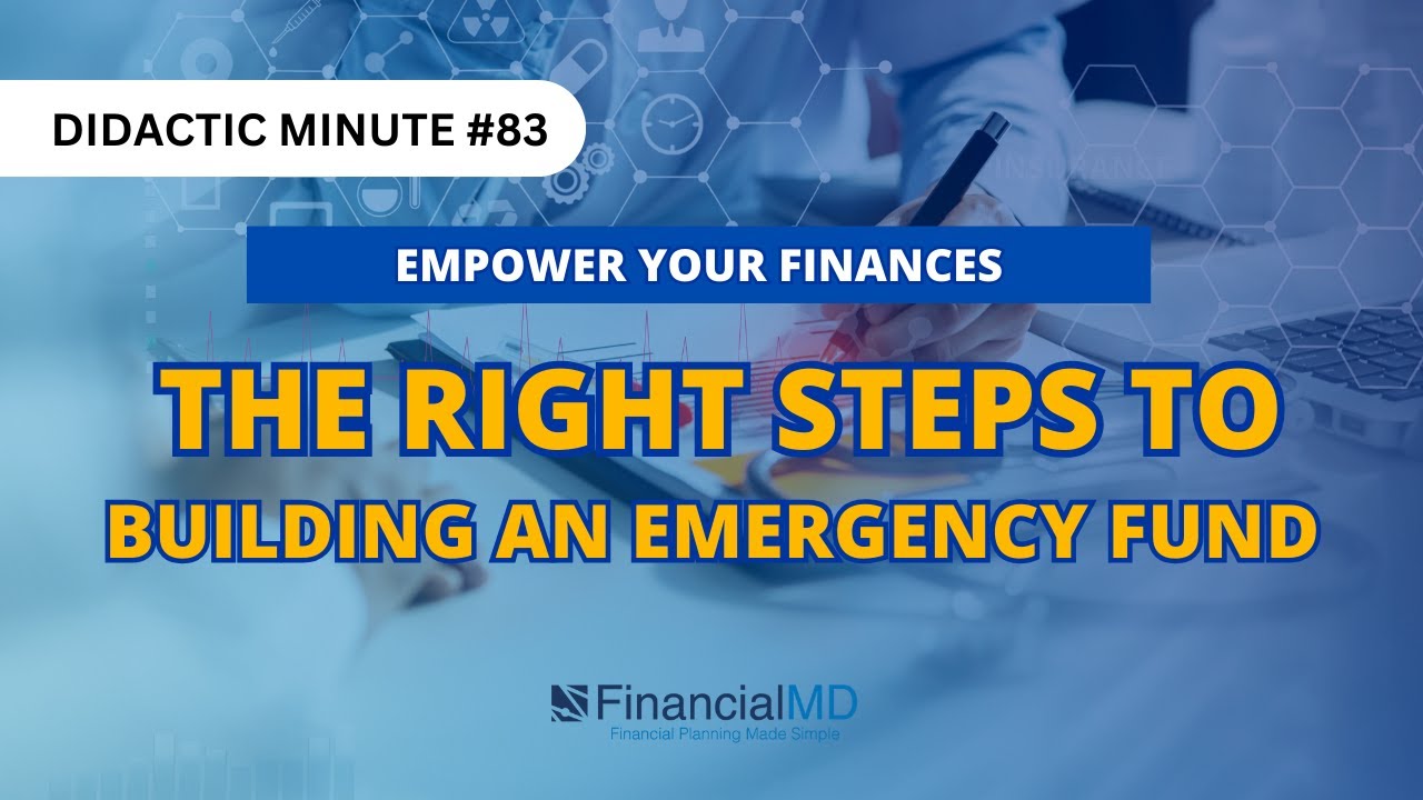 Empower Your Finances -The Right Steps to Building an Emergency Fund - DM 83