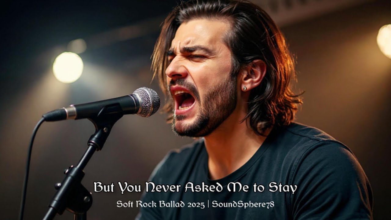 But You Never Asked Me To Stay 💔 | Emotional Soft Rock Ballad 2025 ...