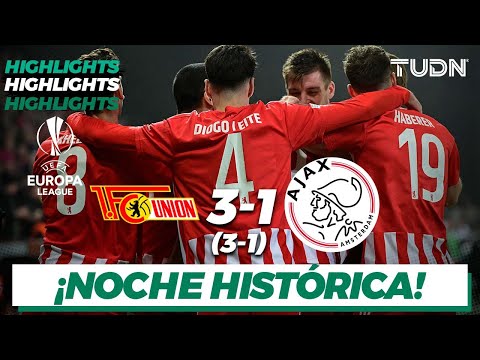 Highlights | Union Berlin 3-1 Ajax | UEFA Europa League 22/23 | TUDN