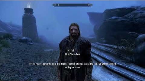 Skyrim Anniversary: Ulfric in Sovngarde