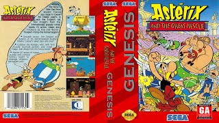 [Map Screen] Asterix and the Great Rescue (SEGA Mega Drive/Genesis Music) 🎶