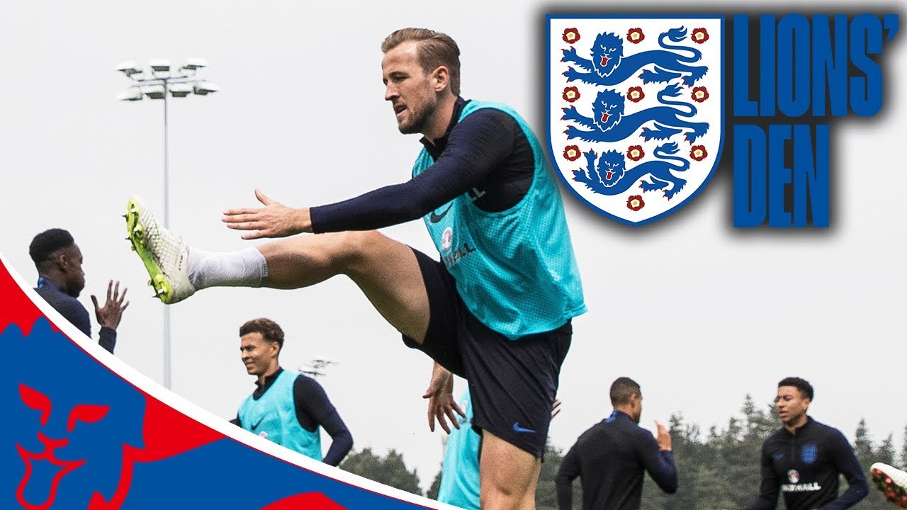 england traduccion England's First Training Session in Russia LIVE | Lions' Den Episode Two | World Cup 2018