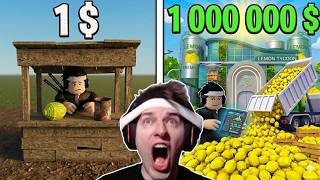 🍋 ПРЕВРАТИЛ 1 ЛИМОН В 1 000 000$ 💀 Sell Lemons Roblox